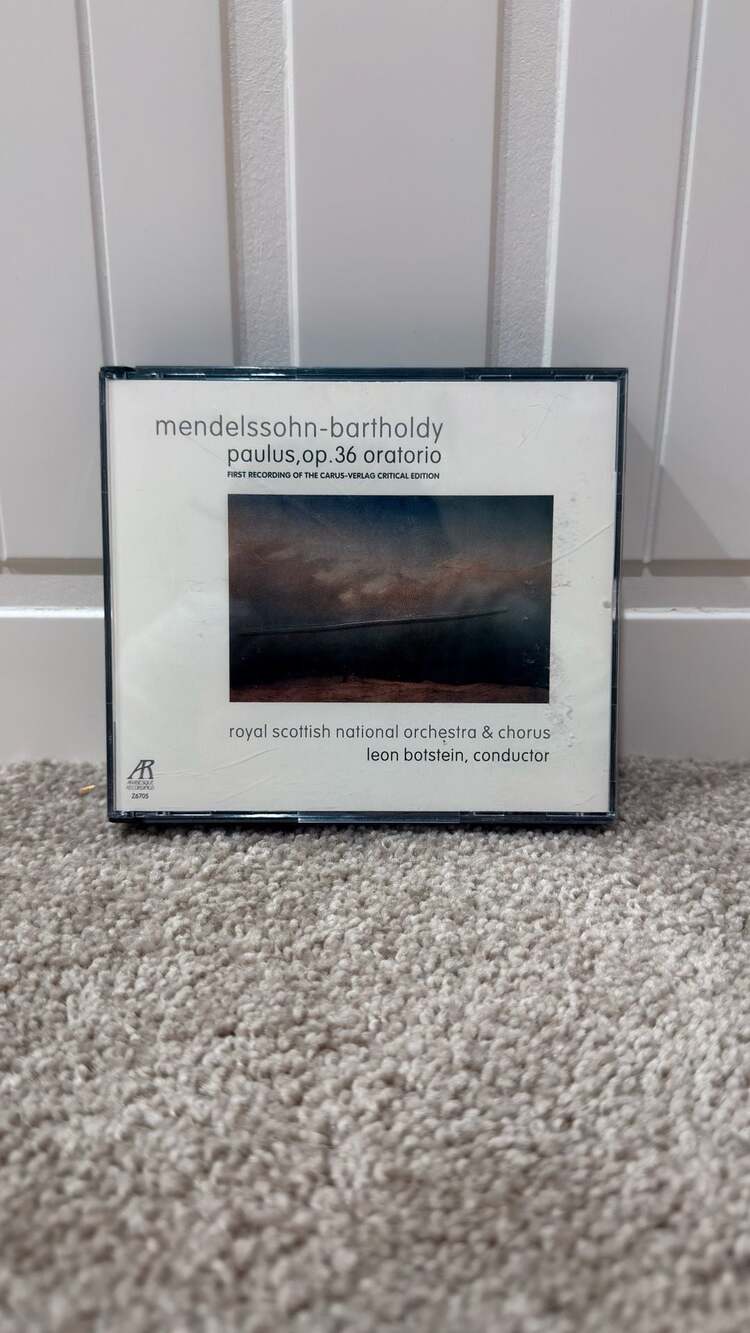 Felix Mendelssohn-Bartholdy: Paulus, Op. 36 Oratorio Set (Arabesque Recordings)